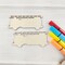 30-Pack 4-Inch Wooden Fire Truck Cutouts – Unfinished Firefighter Truck Shapes for DIY Painting, Hanging Ornaments, Gift Tags, and Craft Projects